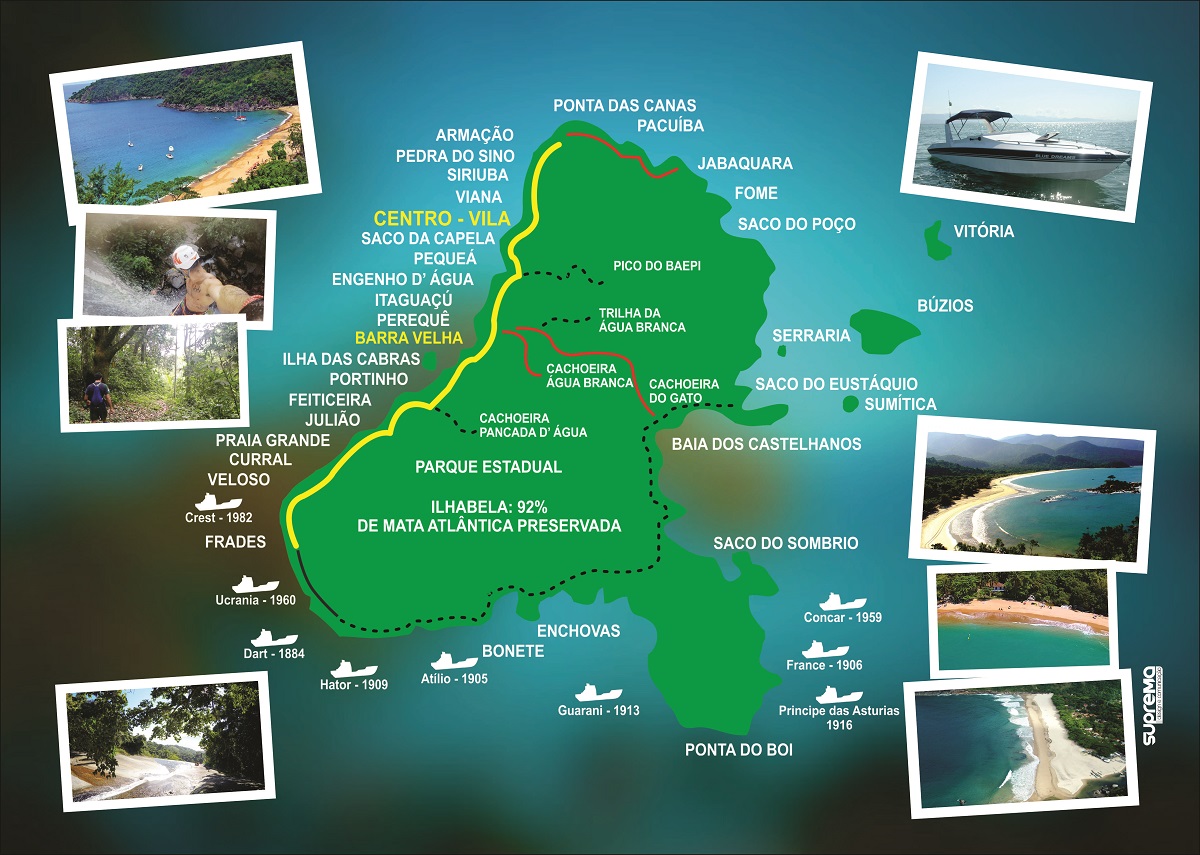 MAPA DA ILHA BEM RECEPTIVO